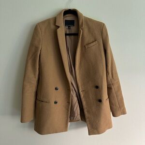 Banana Republic Blazer Coat Tan Brown 6